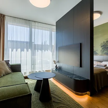 Olive-riverside-city Center-castle-aircondition-self Check-in * Pozsony